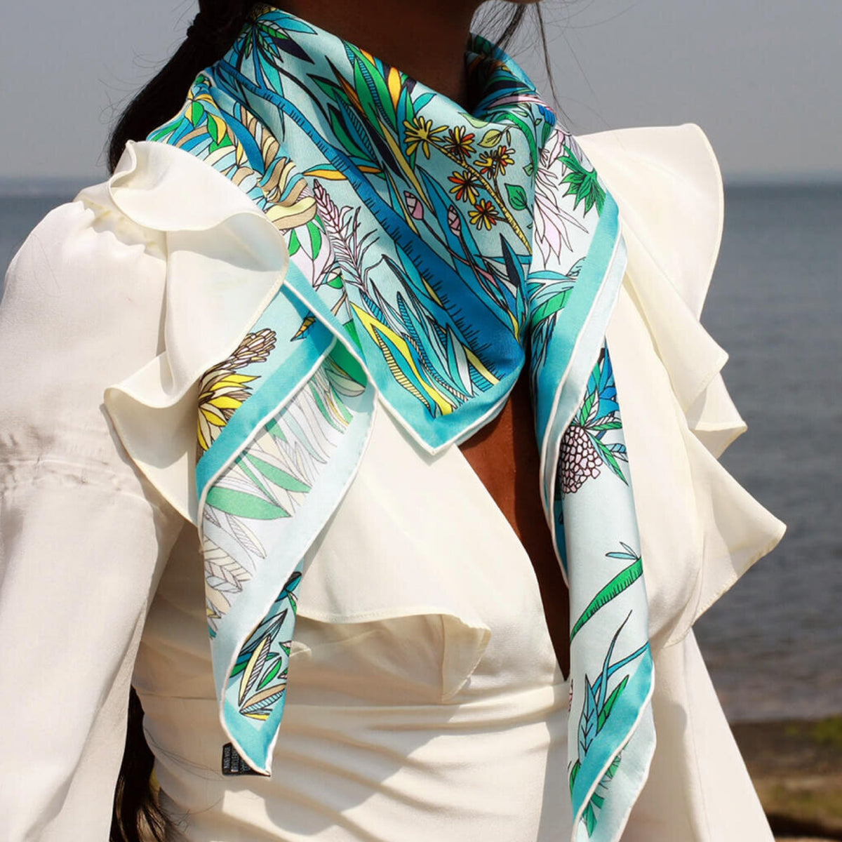 Silk scarf