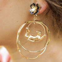 Panther Earrings