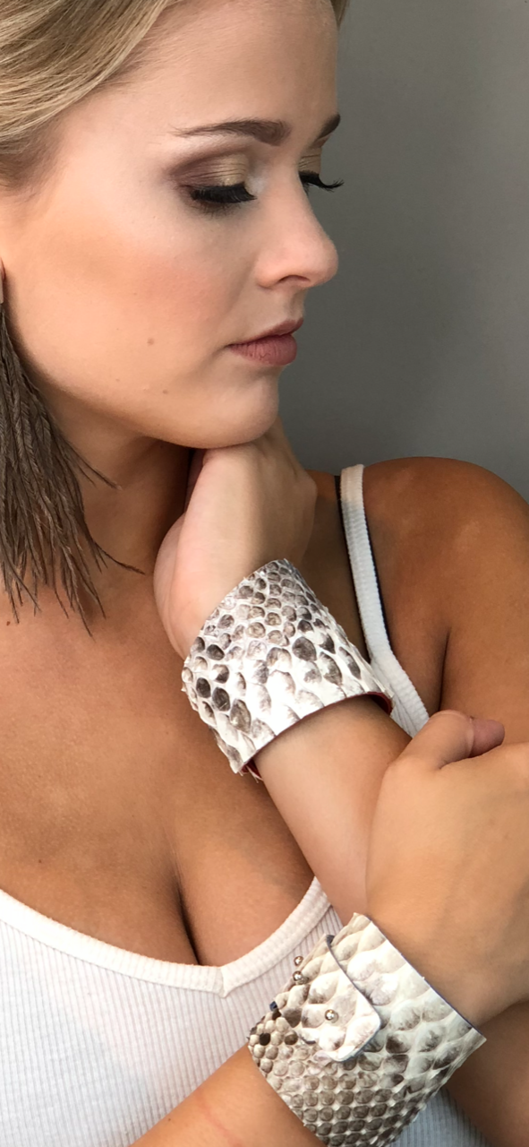 Snakeskin Wrap Bracelet