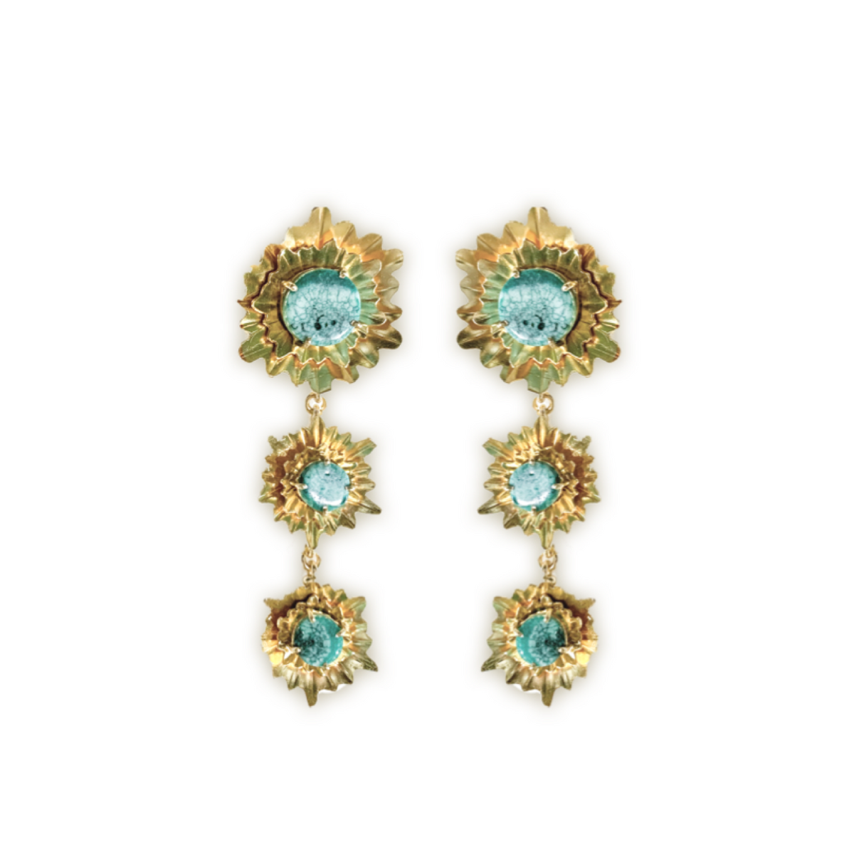 Maeve Earrings —Triple