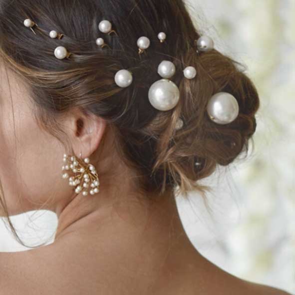 Pearl Hairpin Set